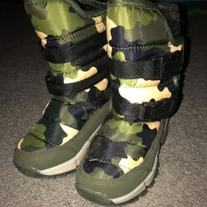 Toddler Camo Snow Boots